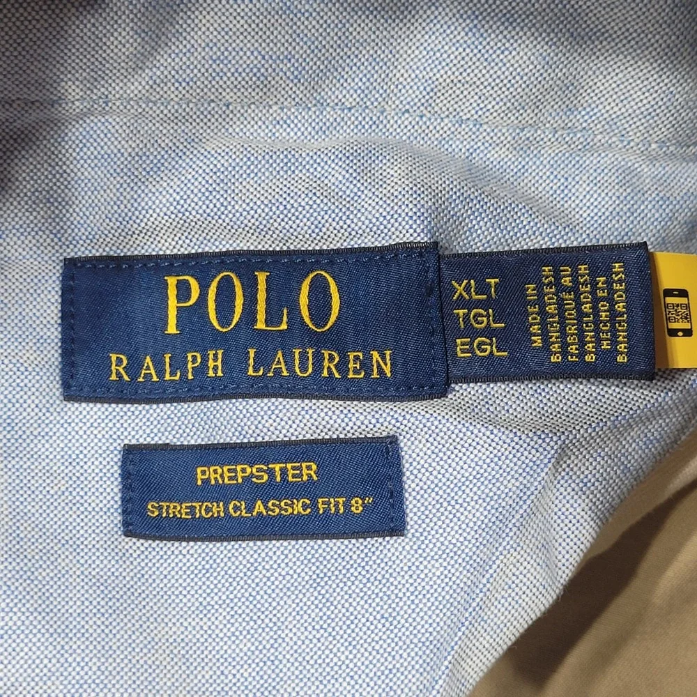 Polo Ralph Lauren Prepster Shorts Mens XLT Khaki Stretch Classic Fit 8